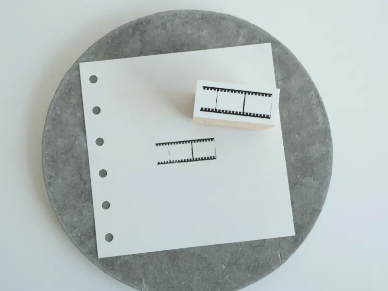 Yohaku Rubber Stamp S-128 - Scene