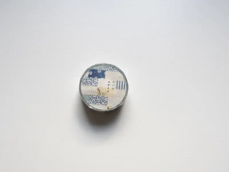 Yohaku Washi Tape CHECK&STRIPE Winter Gift YC026 - Mosaic