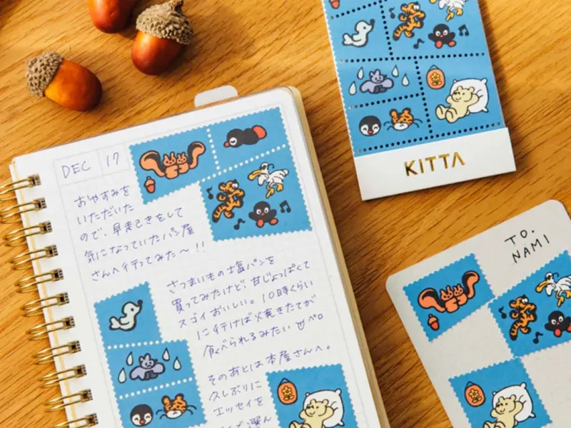 KITTA Special Stamp Stickers KITPP009 - Friends