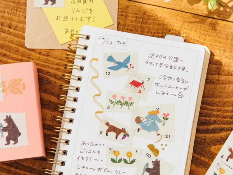 KITTA Special Stamp Stickers KITPP008 - Morning Forest