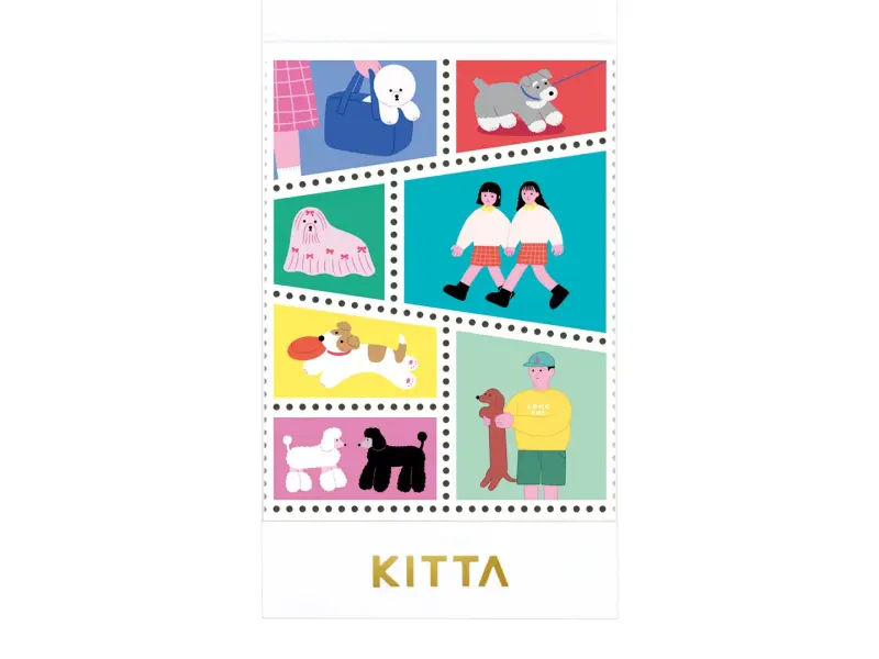 KITTA Special Stamp Stickers KITPP008 - Dog