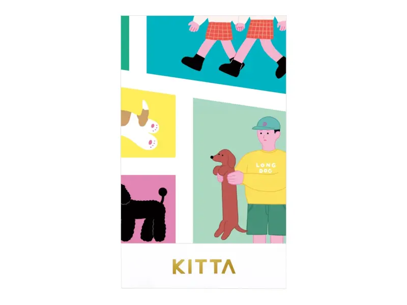 KITTA Special Stamp Stickers KITPP008 - Dog