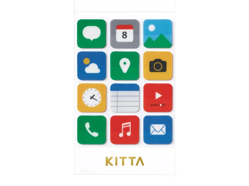 KITTA Clear Stickers KITT022 - Icon