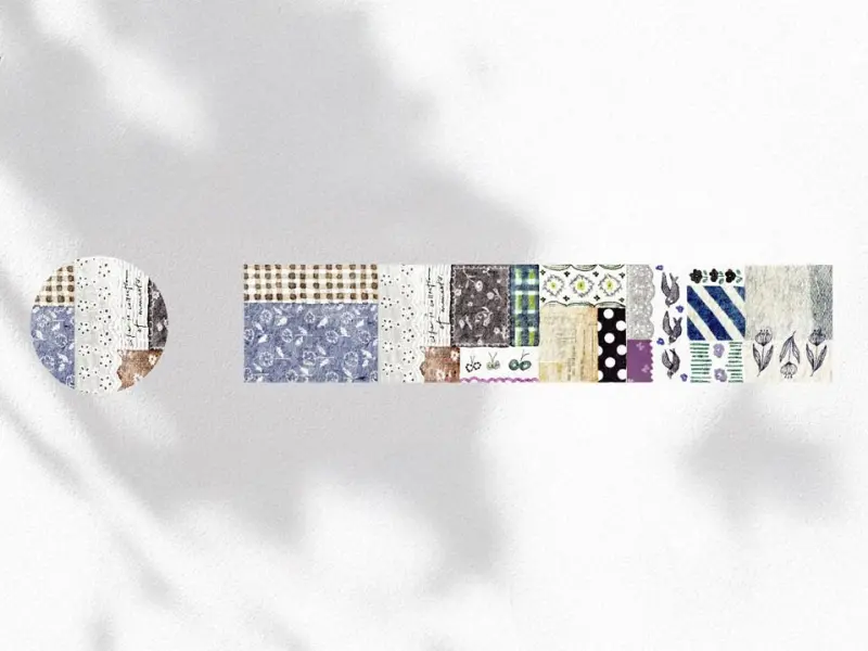 Pion Washi Tape - Sunlight Blue