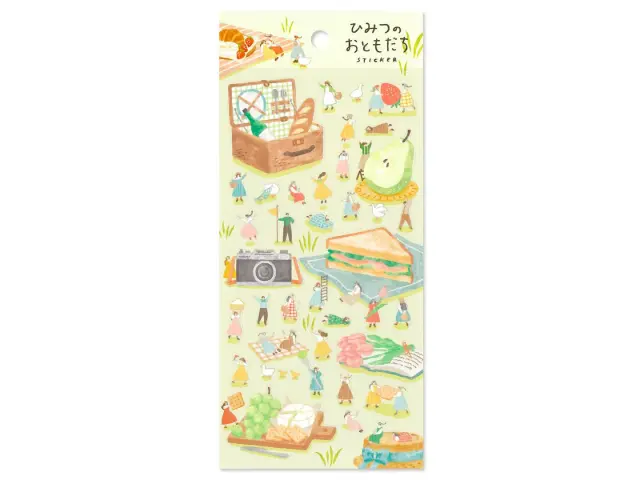 Mindwave Clear Sticker Sheet 82689 - Secret Picnic