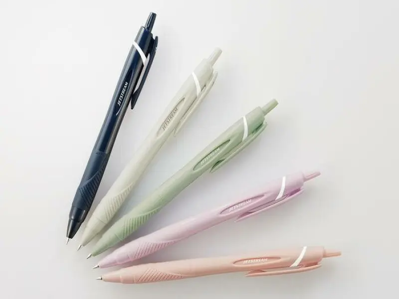 Uni Jetstream Standard Ballpoint Pen 0.38 mm Black Ink - Soft Green
