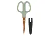 PLUS Fitcut Curve Scissors Premium Titanium-Coated Retro Colour - Green