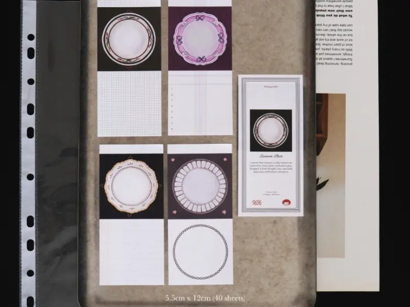 Pre-Order Kurukynki Memo Pad - Lantern Plate