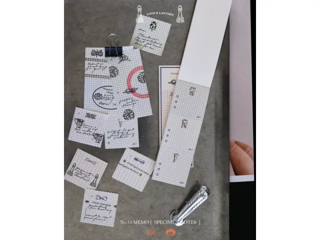 Kurukynki Memo Pad - Specimen Notes