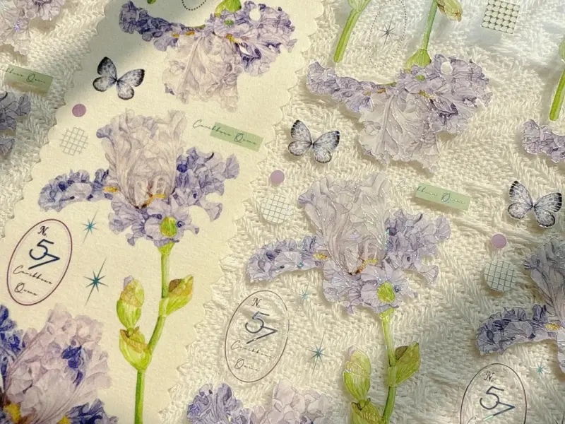 MOI Studio Washi Tape Sample - Iris