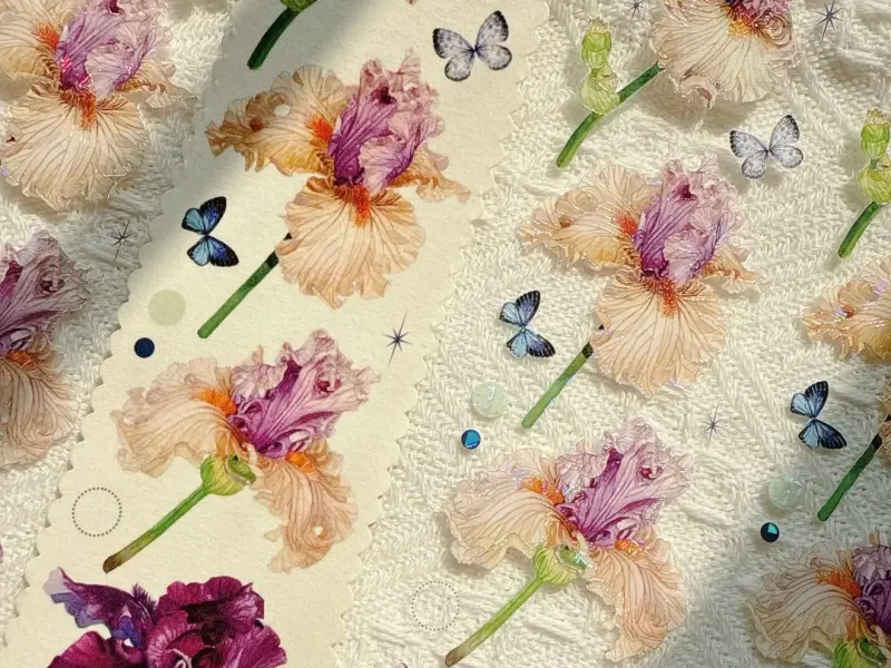 MOI Studio Washi Tape Sample - Iris