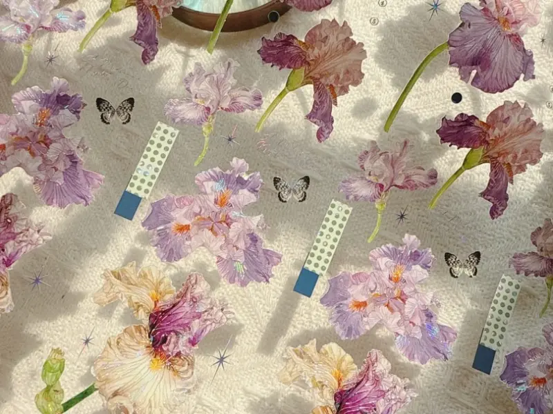 MOI Studio Washi Tape Sample - Iris