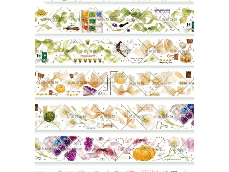 MOI Studio Washi Tape Sample - Bow