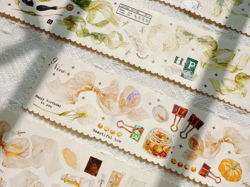 MOI Studio Washi Tape Sample - Bow