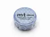 mt Washi Tape Dot - Light Blue Purple