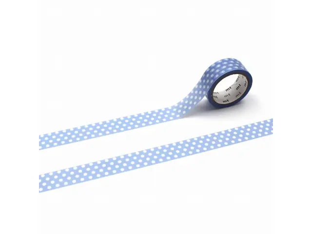 mt Washi Tape Dot - Light Blue Purple