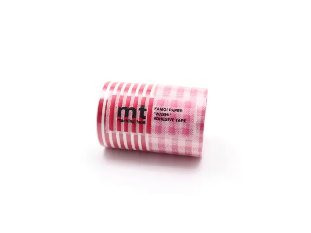 mt Wide Washi Tape Set - Pink Red