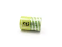 mt Wide Washi Tape Set - Yellow Green