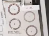Pre-Order Kurukynki Wooden Rubber Stamp Loop And Lantern - Round Border