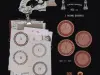 Pre-Order Kurukynki Wooden Rubber Stamp Loop And Lantern - Round Border