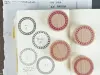 Pre-Order Kurukynki Wooden Rubber Stamp Loop And Lantern - Round Border