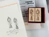 Pre-Order Kurukynki Wooden Rubber Stamp Set Loop And Lantern - Sunbound And Moonheld