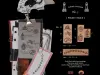 Pre-Order Kurukynki Wooden Rubber Stamp Loop And Lantern - Pocket Relics