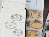 Pre-Order Kurukynki Wooden Rubber Stamp Loop And Latern - The Oval Room