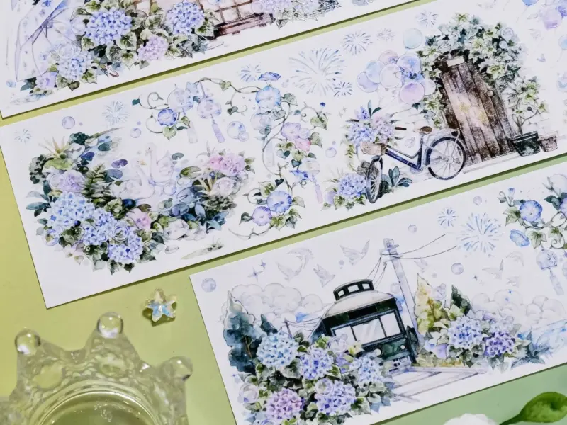 Shine Studio Washi Tape Sample - Poems of Summer Scenes