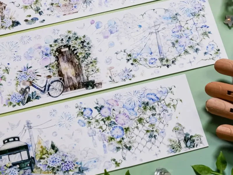 Shine Studio Washi Tape Sample - Poems of Summer Scenes