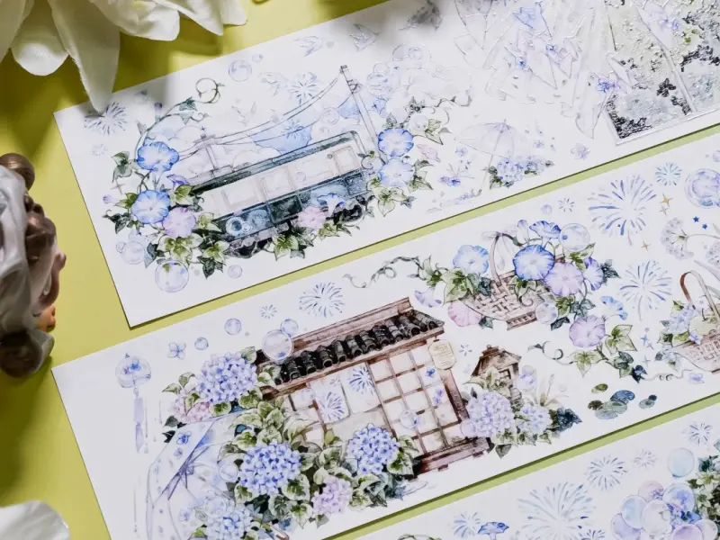 Shine Studio Washi Tape Sample - Poems of Summer Scenes