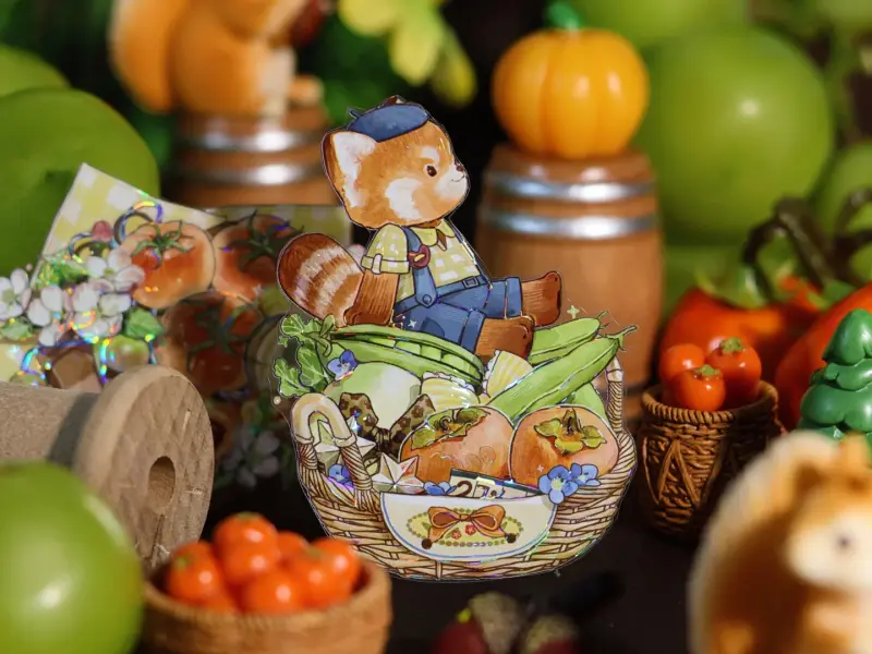 Shine Studio PET Tape Sample - Red Panda