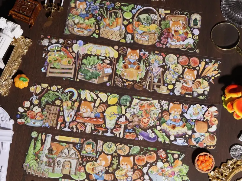 Shine Studio PET Tape Sample - Red Panda