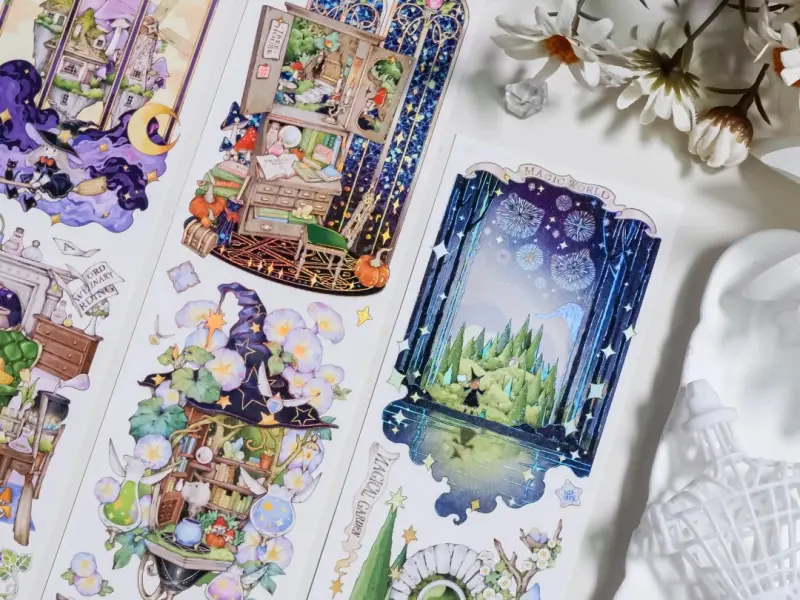 Shine Studio Washi Tape Sample - The Stardust Magic House