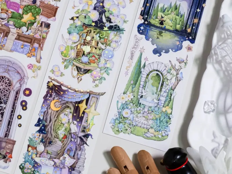 Shine Studio Washi Tape Sample - The Stardust Magic House