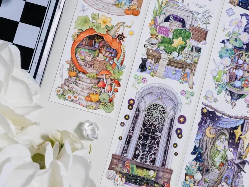 Shine Studio Washi Tape Sample - The Stardust Magic House