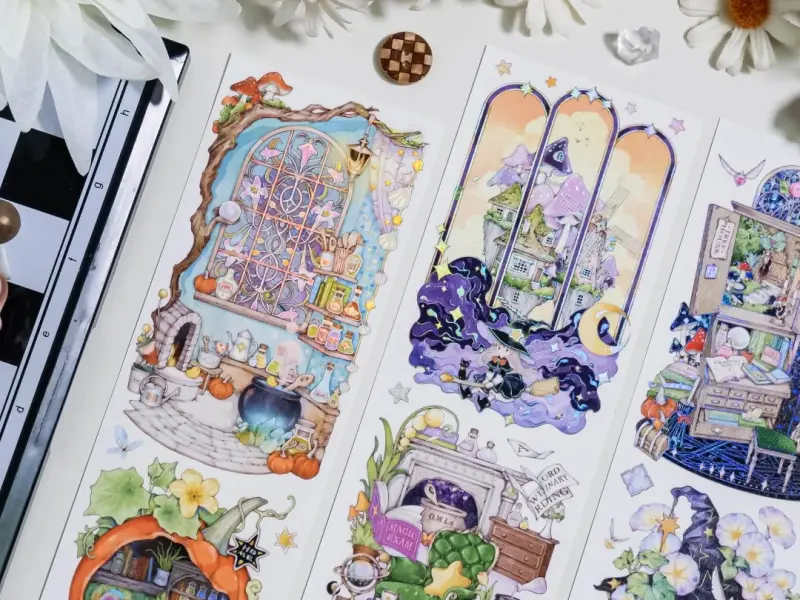 Shine Studio Washi Tape Sample - The Stardust Magic House