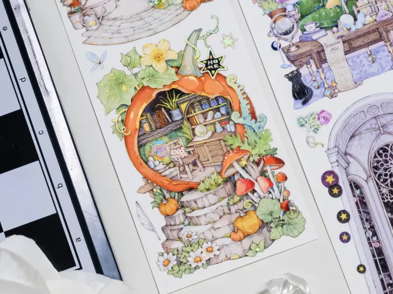 Shine Studio Washi Tape Sample - The Stardust Magic House