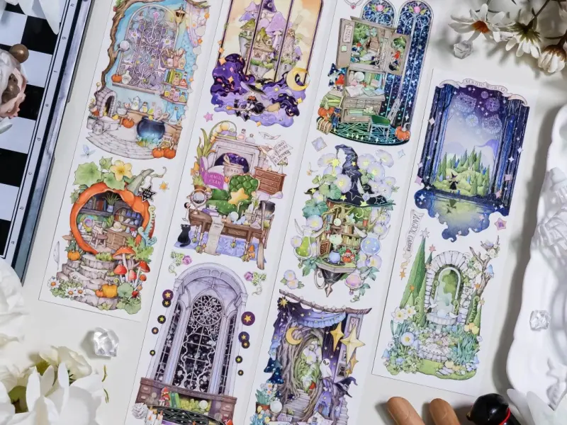 Shine Studio Washi Tape Sample - The Stardust Magic House