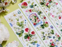 Shine Studio Washi Tape Sample - Strawberry Patchwork