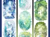 StudioVI Washi Wide Tape Sample - Illusory Realm