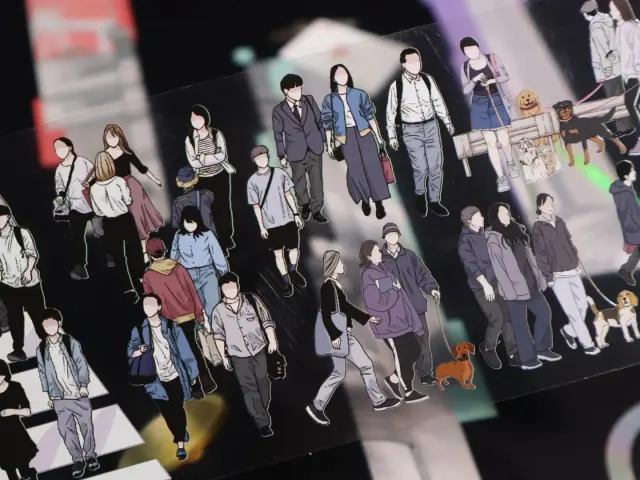 StudioVI PET Tape Sample - Crowds Of People 2