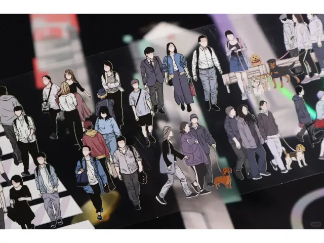 StudioVI PET Tape Sample - Crowds Of People 2