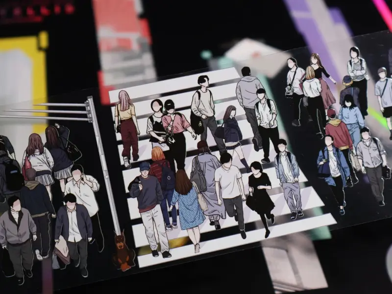 StudioVI PET Tape Sample - Crowds Of People 2