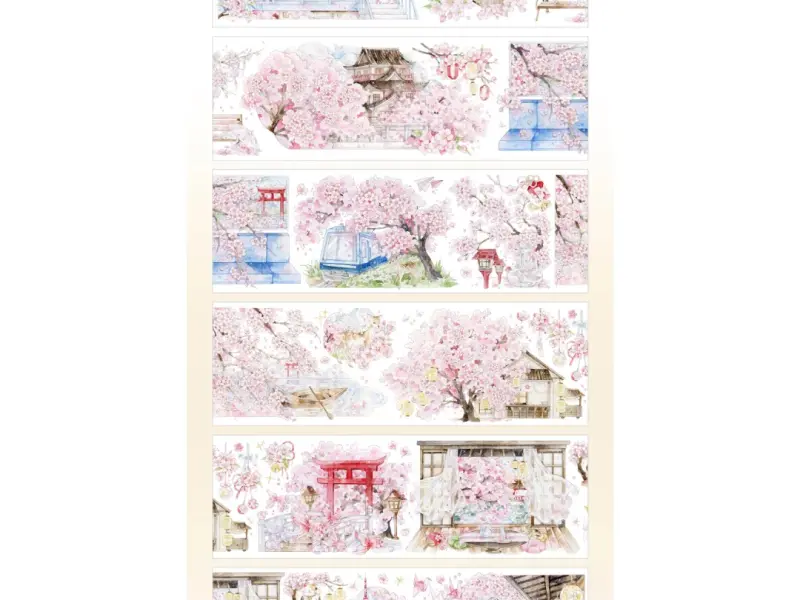 StudioVI Washi Tape Sample - Sakura Daylight