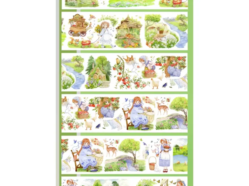 Tournesol Studio PET Tape Sample - Fairytale Forest Life
