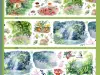 Tournesol Studio Washi Tape Sample - Dream Forest