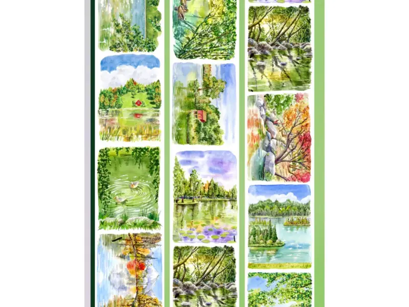 Tournesol Studio Washi Tape Sample - Fleeting Impressions