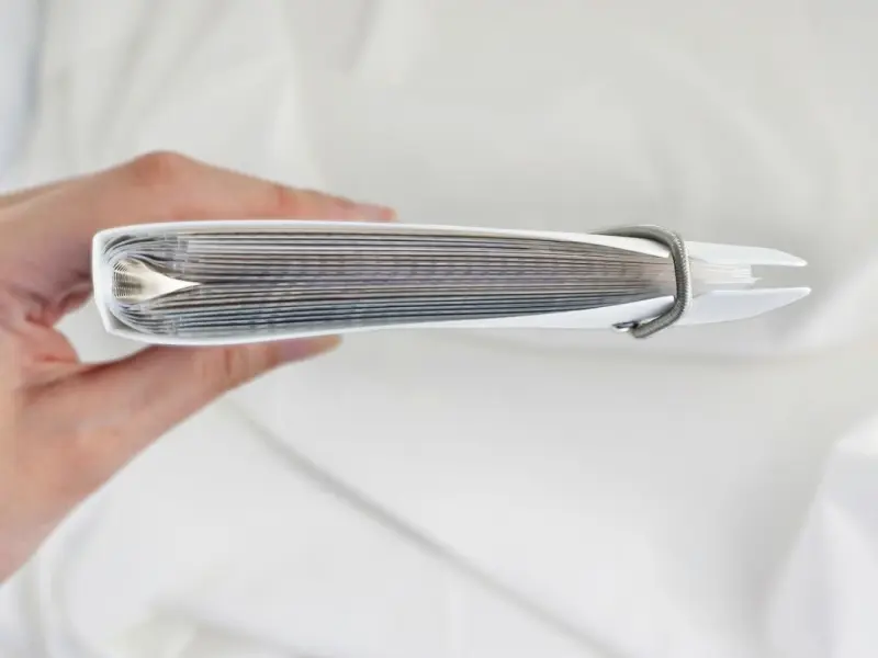 Mindwave Sticker Storage Folder - White
