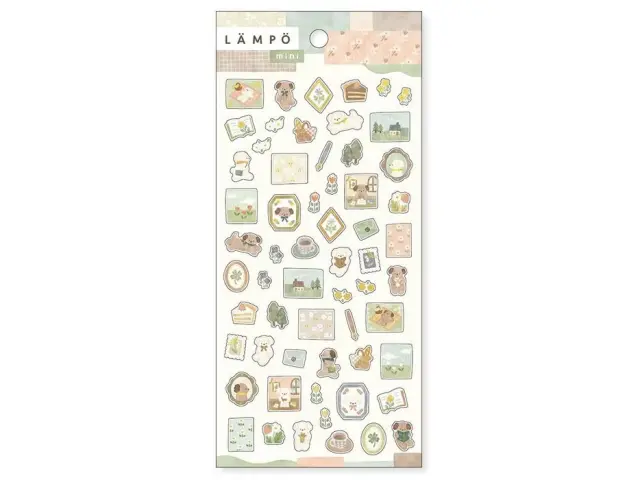 Pre-Order Mindwave Sticker Sheet Lämpö 82093 - Dog And Late Afternoon